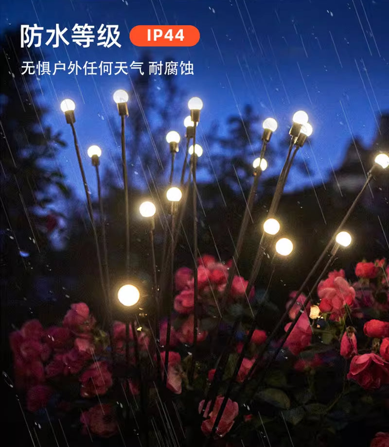 Magical Solar Glow Lights — 100+ Tiny Firefly Bulbs to Enchant Your Garden