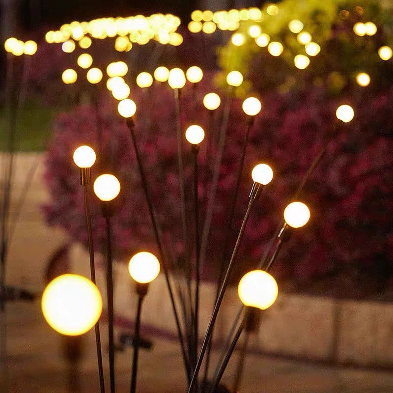 Magical Solar Glow Lights — 100+ Tiny Firefly Bulbs to Enchant Your Garden