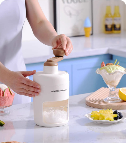 Beat the Heat in Seconds — Handheld Ice Shaver for Every Summer Moment