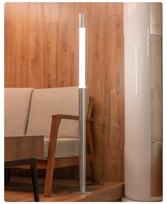 Smart Adjustable Floor Lamp — Warm Ambience, Minimalist Design, Effortless Comfort