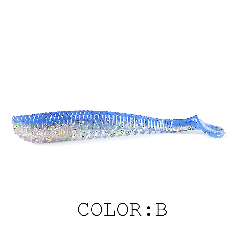 2019 Supercontinent 50mm 80mm 95mm 110mm Fishing Lures soft lure Artificial bait Predator Tackle for pike and Pike