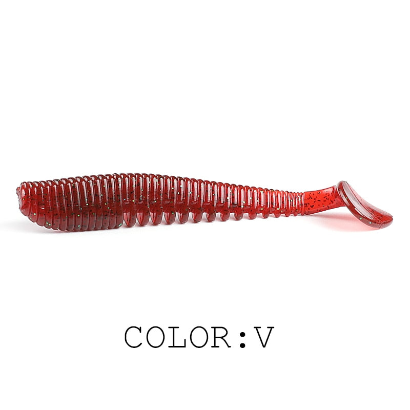 2019 Supercontinent 50mm 80mm 95mm 110mm Fishing Lures soft lure Artificial bait Predator Tackle for pike and Pike