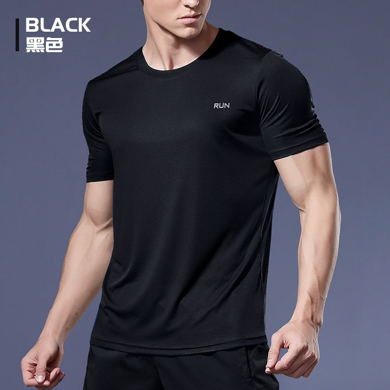 Running Shirts Soccer Shirts Men&#39;s Jersey Sportswear Men&#39;s Running T-Shirts Quick Dry Compression Sport T-Shirts Fitness Gym