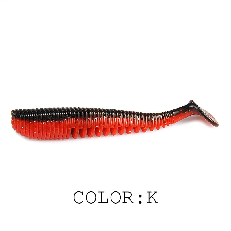 2019 Supercontinent 50mm 80mm 95mm 110mm Fishing Lures soft lure Artificial bait Predator Tackle for pike and Pike