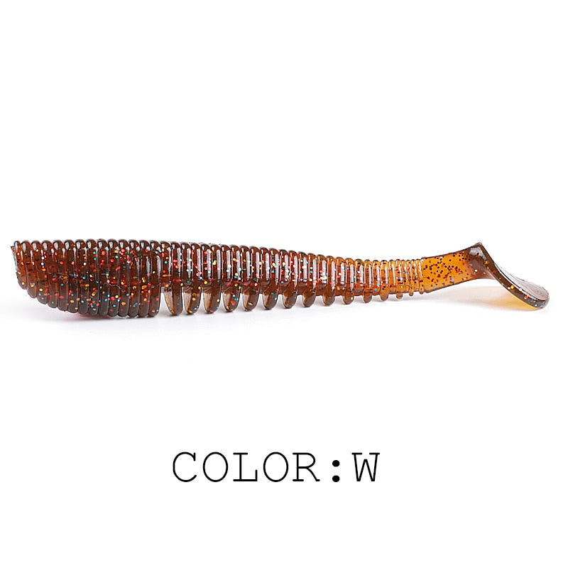 2019 Supercontinent 50mm 80mm 95mm 110mm Fishing Lures soft lure Artificial bait Predator Tackle for pike and Pike