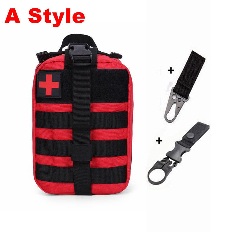 Molle Tactical First Aid Kits Medical Bag Emergency Outdoor Army Hunting Car Emergency Camping Survival Tool Military EDC Pouch