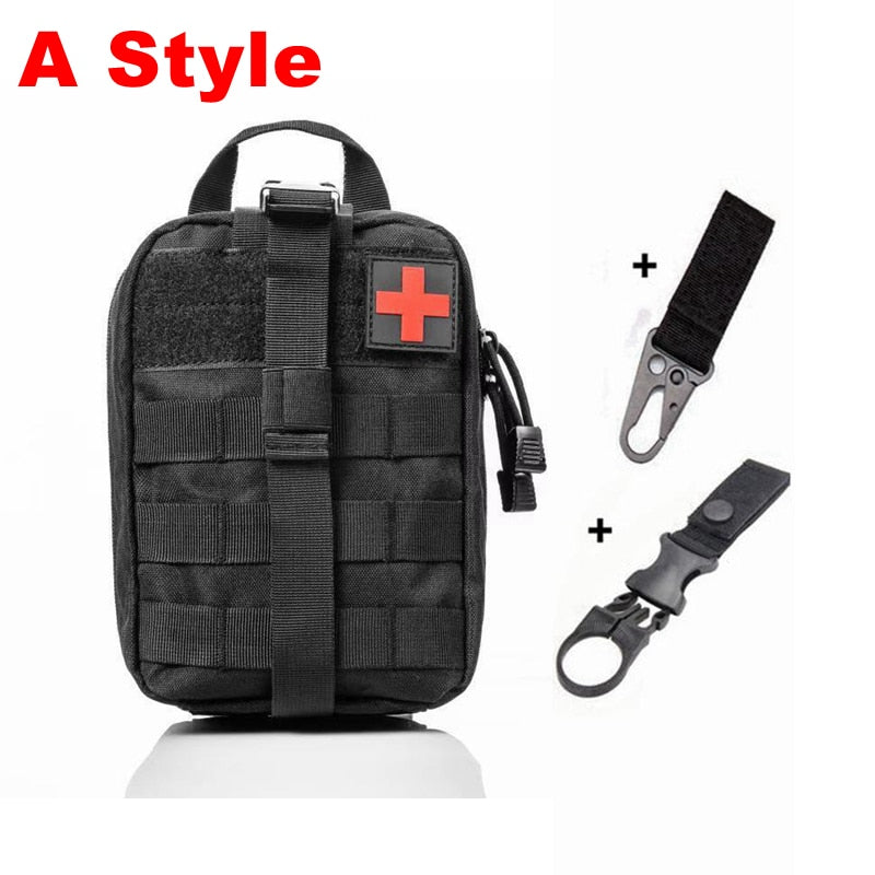 Molle Tactical First Aid Kits Medical Bag Emergency Outdoor Army Hunting Car Emergency Camping Survival Tool Military EDC Pouch