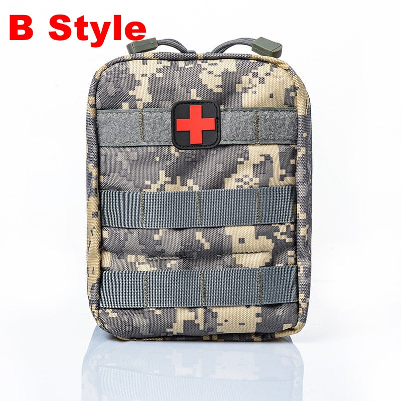 Molle Tactical First Aid Kits Medical Bag Emergency Outdoor Army Hunting Car Emergency Camping Survival Tool Military EDC Pouch