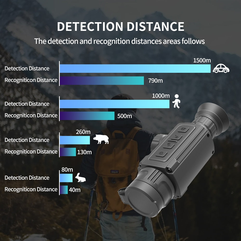 GOYOJO New Thermal Scope thermal imager monocular With 384*288/640*480 Detector  For Hunting Night Vision Monocle Optical Sight