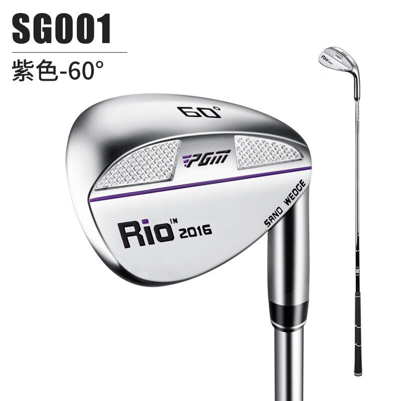 PGM Golf Club Right Hand 56/60 Degree Zinc Alloy Head Stainless Steel Shaft Wedge