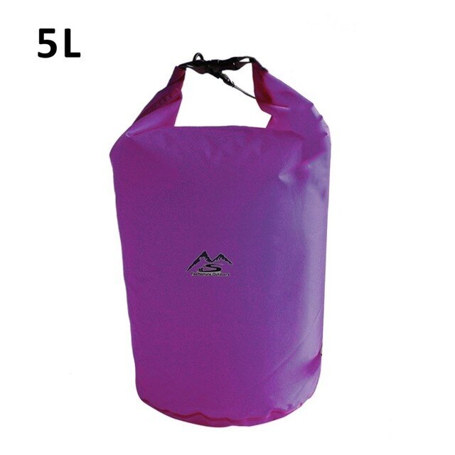 Outdoor Dry Waterproof Bag Dry Bag Sack Waterproof Floating Dry Gear Bags For Boating Fishing Rafting Swimming 5L/10L/20L