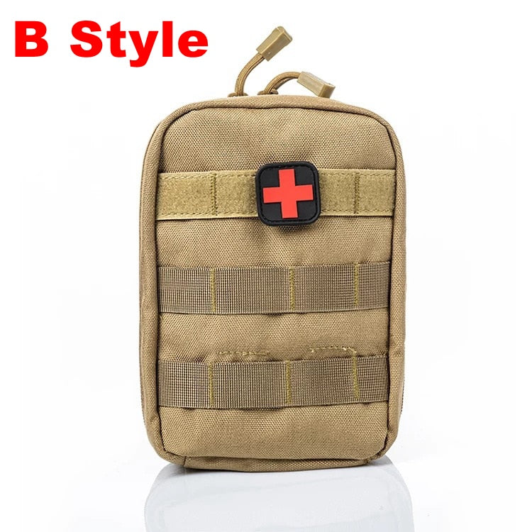 Molle Tactical First Aid Kits Medical Bag Emergency Outdoor Army Hunting Car Emergency Camping Survival Tool Military EDC Pouch