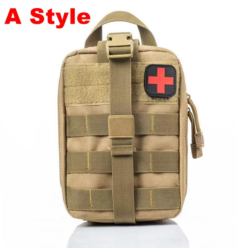 Molle Tactical First Aid Kits Medical Bag Emergency Outdoor Army Hunting Car Emergency Camping Survival Tool Military EDC Pouch