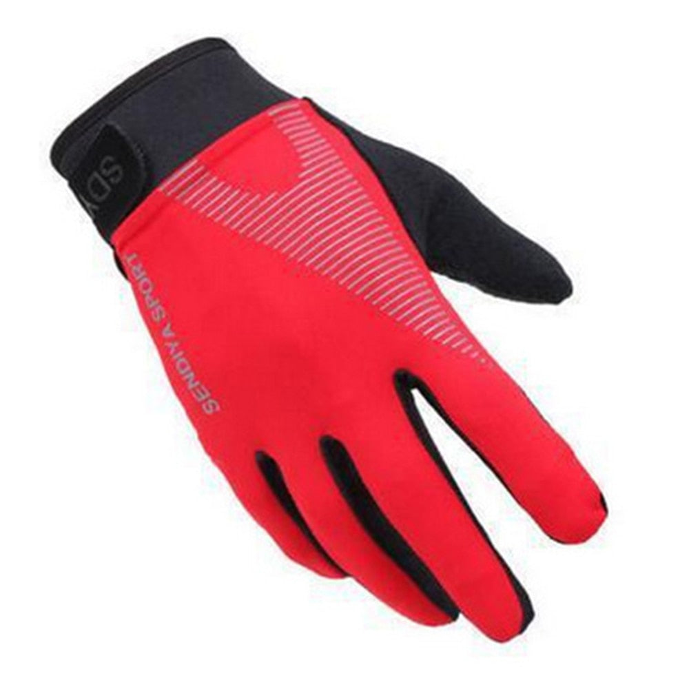 Anti-Slip Cycling Gloves Touch Screen Bike Gloves Sports Shockproof Mtb Road Full Finger Breathable Bicycle Glove for Men Woman