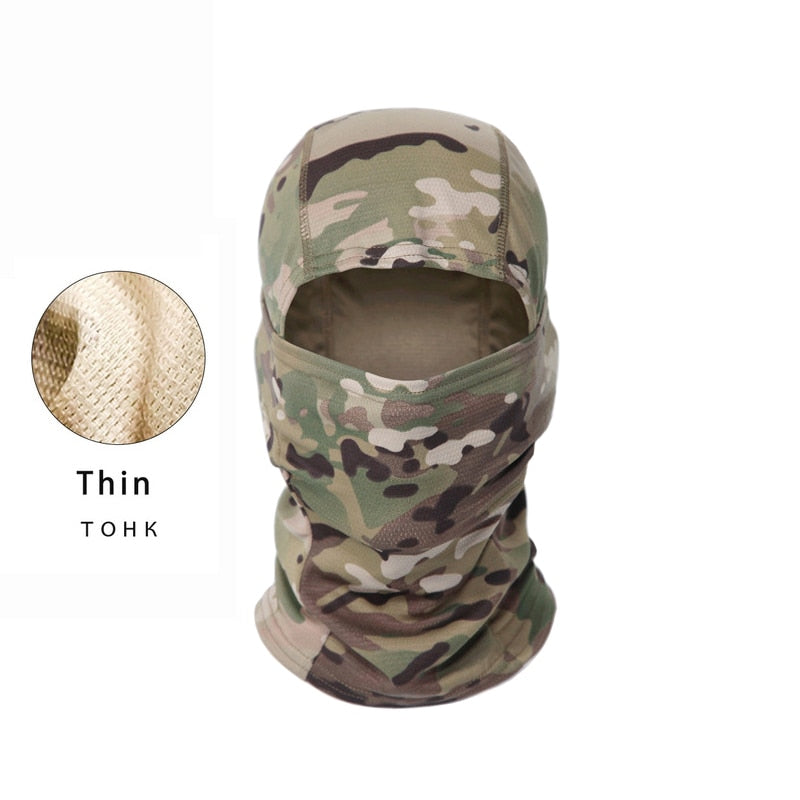 Winter Fleece Tactical Military Balaclava Outdoor Hunting Cycling Hiking Skiing Scarf Snowboard Face Mask Windproof Men Women