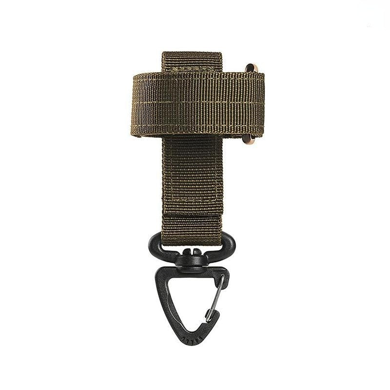 Multi-purpose  Outdoor  Tactical Gear Clip Secure Pocket Belt Keychain Webbing Gloves Rope Holder Military  Outdoor Accessories