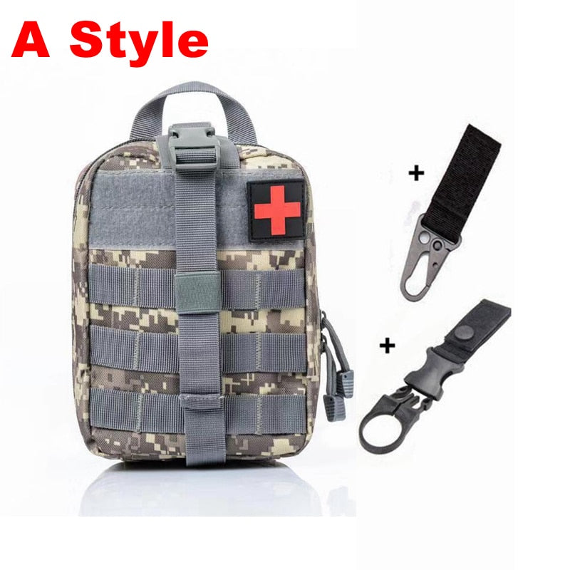 Molle Tactical First Aid Kits Medical Bag Emergency Outdoor Army Hunting Car Emergency Camping Survival Tool Military EDC Pouch