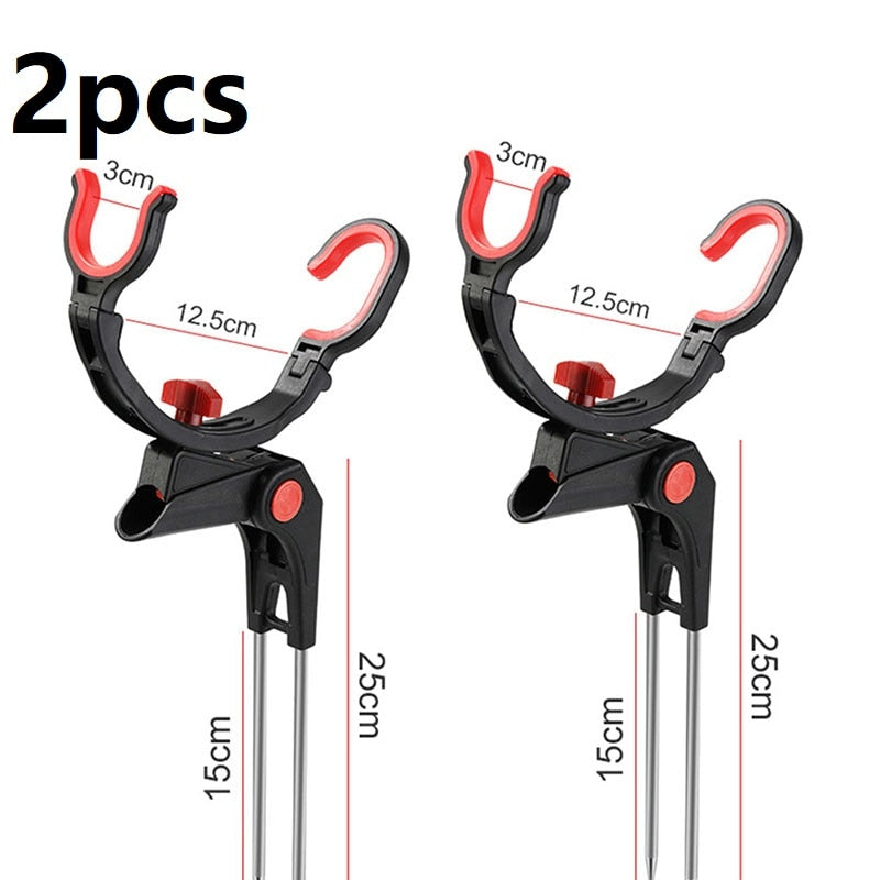 360 Degree Adjustable Fishing Pole Holder Universal Foldable Bracket Sea Lake Stand for Fishing Rod Fishing Accessories