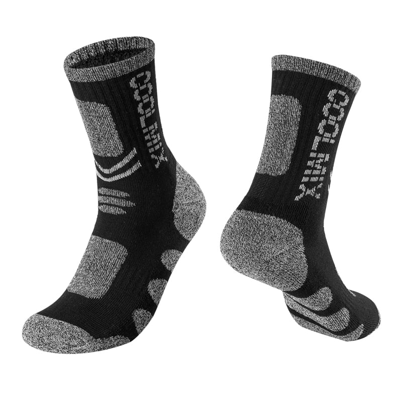 Winter Professional Outdoor Sport Cycling Socks Men  Basketball Football Soccer Running Trekking Socks Autumn