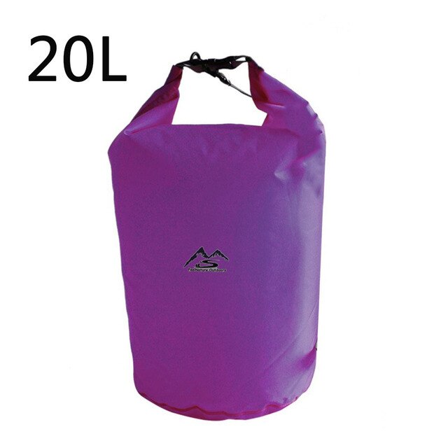 Outdoor Dry Waterproof Bag Dry Bag Sack Waterproof Floating Dry Gear Bags For Boating Fishing Rafting Swimming 5L/10L/20L