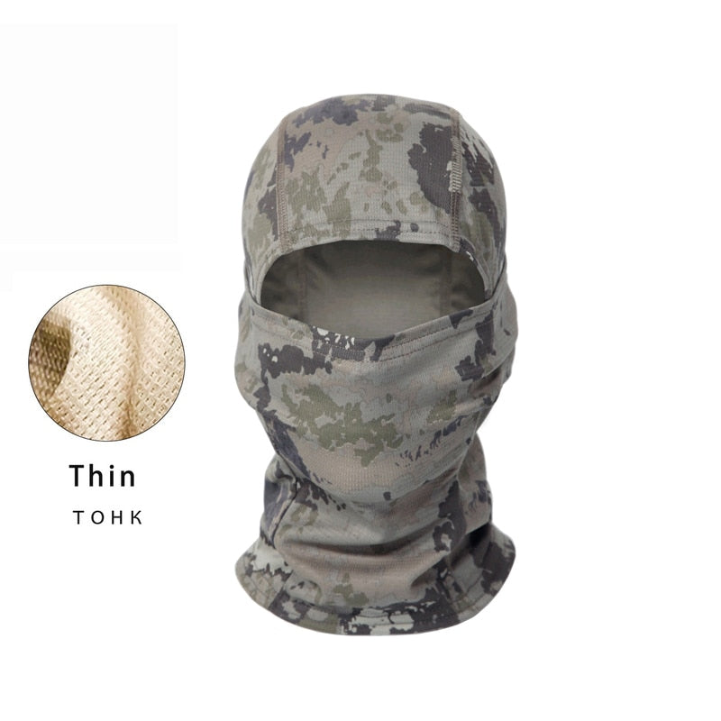 Winter Fleece Tactical Military Balaclava Outdoor Hunting Cycling Hiking Skiing Scarf Snowboard Face Mask Windproof Men Women